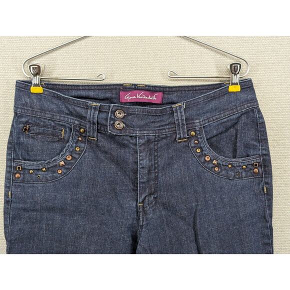 Gloria Vanderbilt Blue Jeans Size 12 Bootcut-0424B197 - Picture 5 of 9